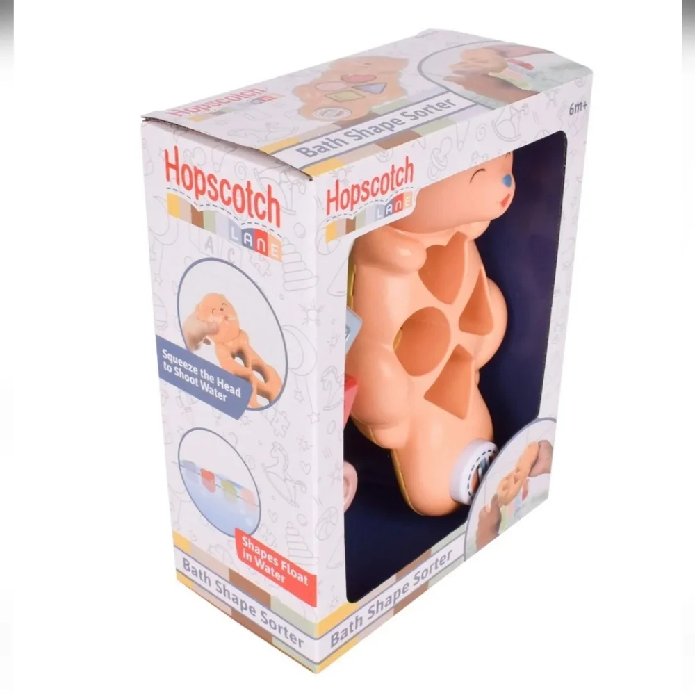 Hopscotch Lane Sea Otter Shape Sorter Bath Toy – Baby To Toddler